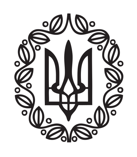 Тризуб у вінку